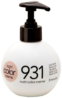 Краска для волос Revlon Professional Nutri Color Creme 931 Светло-бежевый 270 мл