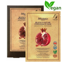 Питательная маска для лица JM Solution с гранатом Believe in Nature Pomegranate Mask 30мл