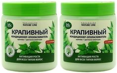 Кондиционер-ополаскиватель Iris для волос Exclusive Nature Line, Крапивный, 500 мл, 2 шт.