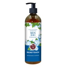 Мужской гель для душа + шампунь MEN 2 в 1 400 мл Secret Touch