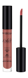 Стойкая жидкая губная помада Deborah Milano Fluid Velvet Mat Liquid Lipstick