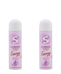 Дезодорант-антиперспирант Scosmetic женский Energy, 145 мл, 2 штуки Scosmetics