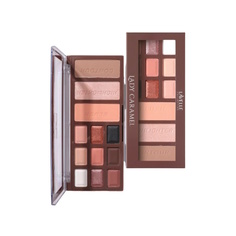 Палетка для макияжа Lavelle Collection Lady caramel тон 01 Fudge