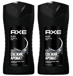 Гель для душа AXE Black 250мл 2 шт.