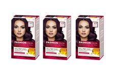 Стойкая крем-краска для волос Rubella, Fashion Color 4.2 Баклажан, 50 мл, 3 шт