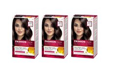 Стойкая крем-краска для волос Rubella, Fashion Color 3.0 Темный шоколад, 50 мл, 3 шт