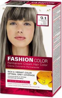 Стойкая крем-краска для волос Rubella, Fashion Color 9.1 Светло-пепельный блондин, 50 мл