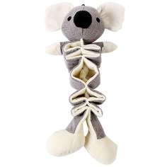 Игрушка для собак Mr.Kranch Коала, с карманами под лакомство, разноцветный, 36 см