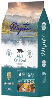 Корм сухой Mystic для кошек, 1,5 кг