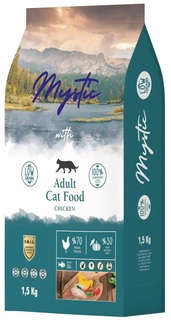 Корм сухой Mystic для кошек, 1,5 кг