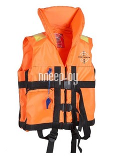 Спасательный жилет Dolphin Детский с воротником на молнии р.40-44 до 50кг Orange VDD-050 No Brand