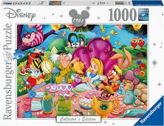 Пазл Ravensburger 1000 Disney. Алиса в стране чудес, арт.16737