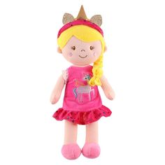 Игрушка для девочек мягкая кукла MAXITOYS MT-CR-D01202322-30