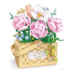 Конструктор Balody Throbbing Rose Basket 1277 деталей, FCJ0897945