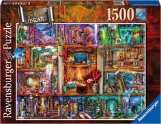 Пазл Ravensburger 1500 Эйми Стю арт Aimee Stewart Большая библиотека, арт 17158