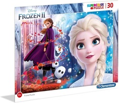 Пазл в рамке Clementoni 30 Disney Frozen Холодное сердце 2 в ассортименте, арт 22702