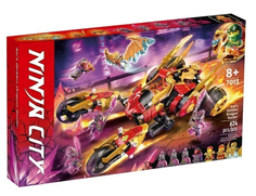Конструктор Ниндзяго Багги Кая Золотой дракон, 624 детали, Ninjago, 7013