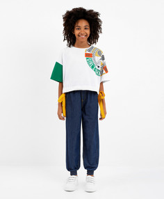 Джоггеры детские Gulliver 12308GJC6304, синий, 158