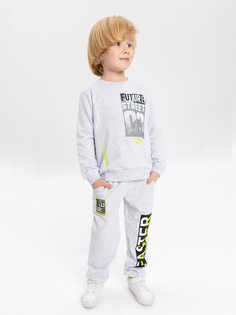 Брюки для мальчиков КотМарКот 5251831 цв. серый р. 128