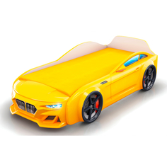 Кровать Dynamic желтая+подсветка фар +Объемный капот Romack Dynamic 400_08