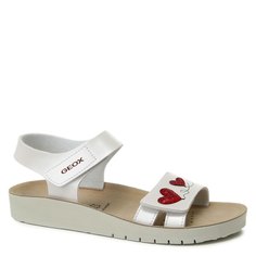 Сандалии GEOX J SANDAL COSTAREI GI для девочек J35EAF белый 39р.