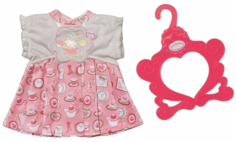 Одежда, обувь и головные уборы для кукол Zapf Creation 700-839 розовый; серый