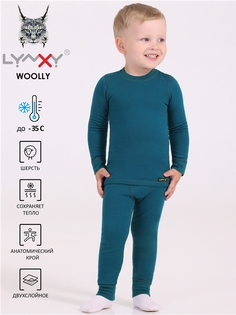 Термобелье детское комплект Lynxy 2ПНК3744068, синий, 110