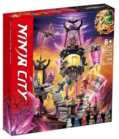 Конструктор Ninjago Ниндзя Храм Кристального Короля, 703 дет, 7011