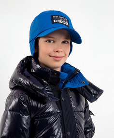 Бейсболка детская Gulliver 223GSBC7103 синий, 54-56