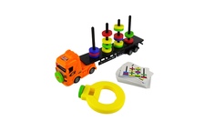 Магнитный конструктор трейлер CJ Toys CJ-002