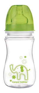 Детская бутылочка Canpol babies EasyStart 240 мл зеленый