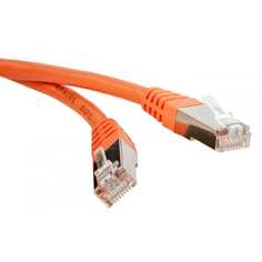 LANMASTER Патч-корд RJ45 - RJ45, 4 пары, FTP, категория 6, 15 м, оранжевый, LAN-PC45/S6-15