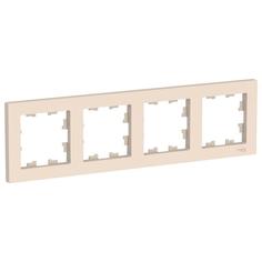 Рамка 4-м ATLAS DESIGN универс. беж. SchE ATN000204 Systeme Electric