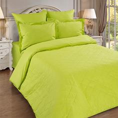 Простыня на резинке "Цвет эмоций", поплин "Лайм"; 140 х 200 Традиция