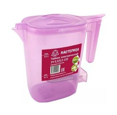 Чайник Мастерица ЭЧ 0.5/0.5-220 500ml Lilac No Brand