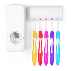 Автоматический дозатор для зубной пасты Toothpaste dispenser TM-2000 (Белый) Lemon Tree