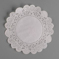 Салфетка для торта, 14 см (250 шт) No Brand