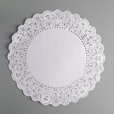 Салфетка для торта, 30 см (250 шт) No Brand