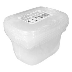 Контейнеры полупрозрачные 250 мл 5 шт No Brand