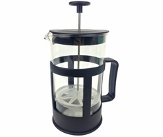 Френч-пресс Кошкин Дом пластик, стекло, 600 мл, черный 50-02-060 Аист