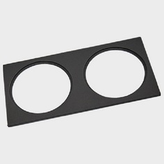 Рамка на 2 светильника Italline IT08-8015 IT08-8015 black