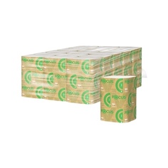 Полотенца бумажные для дисплея FOCUS Eco Vсл 1 слой, белые, 250 л, 15 пач.уп полиэстер