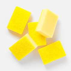 Губки кухонные Самокат для мытья посуды, макси, 5 шт.