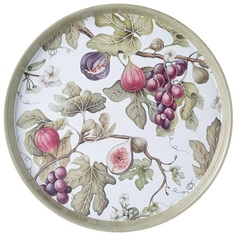 ПОДНОС СЕРВИРОВОЧНЫЙ AGNESS "ФРУКТЫ.ЯГОДЫ" 33х2,1 СМ