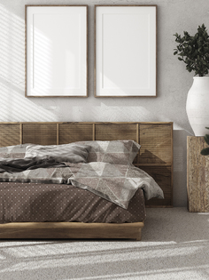 Комплект постельного белья 1,5-сп Galtex Компаньон Галактика шоколадный коричневый