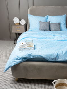 Комплект постельного белья 1,5-спальный Galtex Голливуд голубой