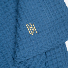 Полотенце вафельное BELLEHOME Индиго с вышивкой BH полотенце банное 90х160 см пляжное