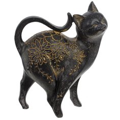 Фигурка декоративная пластик ALAT Home Кошка 12,5х5,5х16см 784129
