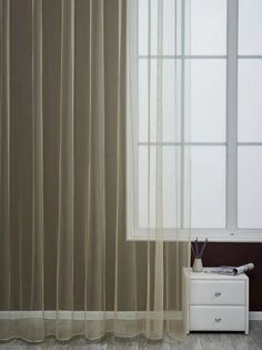 Тюль сетка высота 250 ширина 800 на шторной ленте No Brand
