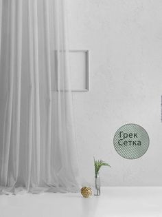 Тюль сетка высота 300 ширина 300 на шторной ленте No Brand